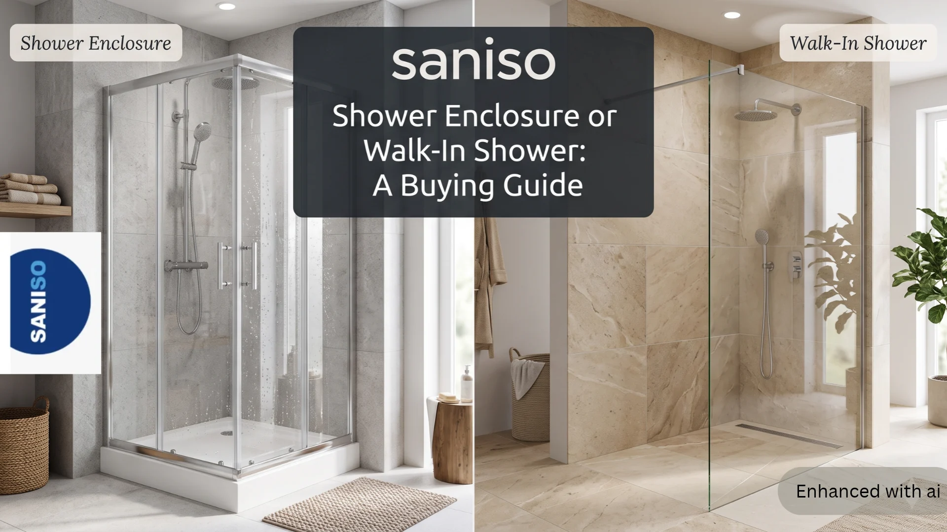 Shower Enclosure or Walk-In Shower: Buying Guide